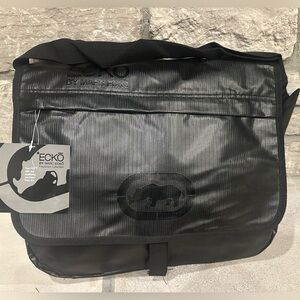NWT ECKO by MARC ECKO black messenger bag
